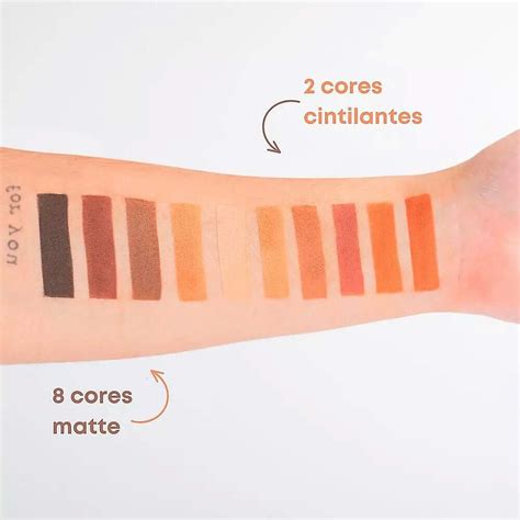 Paleta De Sombras Veganas Nude Dalla Dani Cassiano Makeup Esmalteria