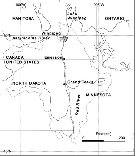 Location map of Red River basin. | Download Scientific Diagram