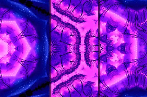 Glowing Purple And Pink Color Mandala Graphic By Design Nest · Creative Fabrica