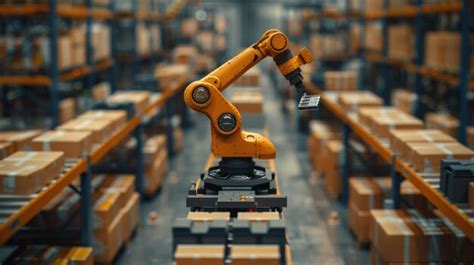 Smart Robot Arm Systems For Digital Innovation In Warehouses And