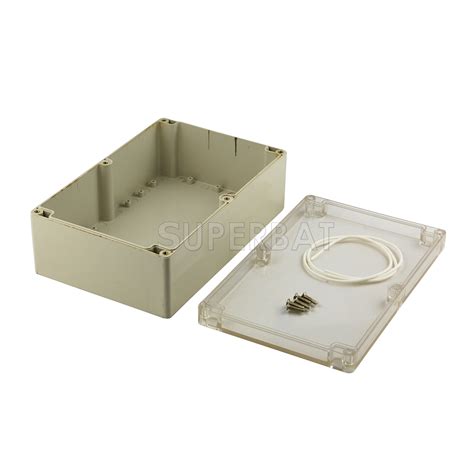 Waterproof Clear Cover Plastic Electronic Project Box Enclosure Case