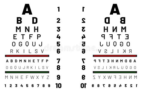 Tableau D Examen Des Yeux Du Patient Tableau De Test Oeil