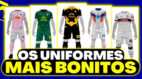 Os Uniformes Mais Bonitos Do Efootball 2024 Mobile Youtube