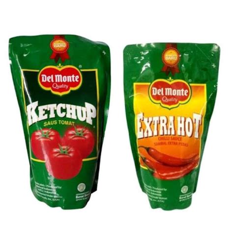 Jual Delmonte Extra Hot Chili Tomato Sauce Standing Pouch Kg Shopee Indonesia