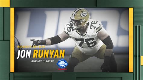 Total Packers 1 On 1 With Jon Runyan Youtube