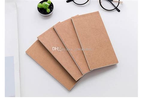 Wholesale Kraft Paper Pocket Memo Pad Stationery For Scrapbooking And