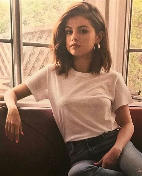 Selena Gomez Look De Selena Gomez Look De Cabello Corto Estilo De