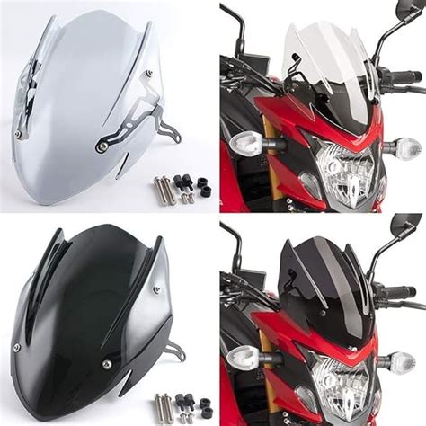 Deflector Motos Parabrisas De La Motocicleta Del Viento Parabrisas