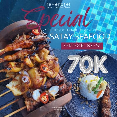 Megatix Satay Treats Everywhere Favehotel Kuta Kartika Plaza