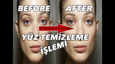 PhotoShop İle 2 Dakikada Yüz Temizleme YouTube