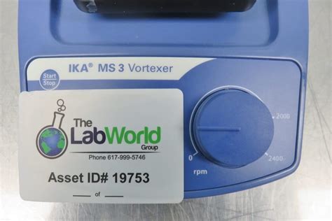 Ika Ms Vortexer The Lab World Group