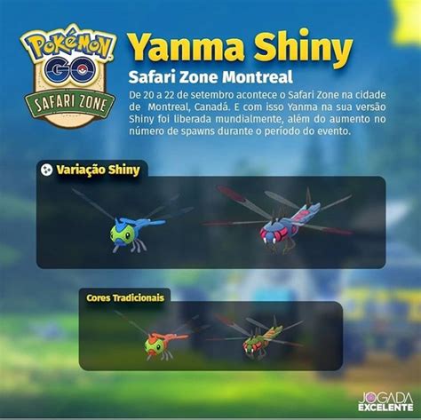 Novo Shiny Yanma | Pokémon GO Brasil Amino