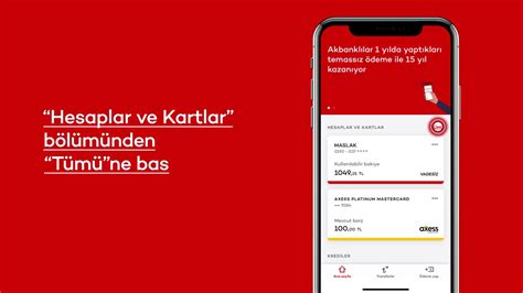 Akbank Mobil Le Hesap Hareketlerini G R Nt Lemek Ok Kolay Youtube