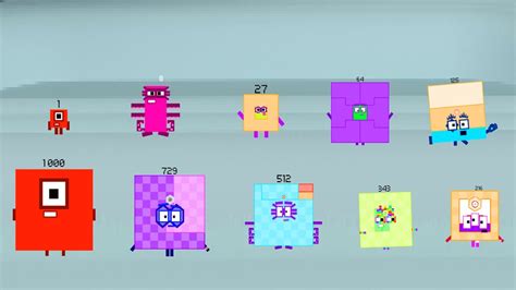 Numberblocks Band Retro Cubes Youtube