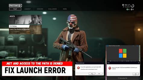 Payday Fix Launch Error Nebula Microsoft Login And Access To The