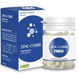 Microgranulos Zinc cobre 50 cápsulas Neo SLMFarma