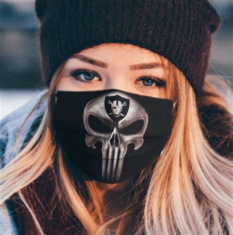 Oakland Raiders The Punisher Face Mask Dnstyles Leesilk Shop