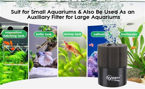 Hygger Aquarium Biochemical Sponge Filter Hygger