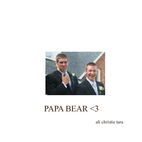 Papa Bear Book 19390