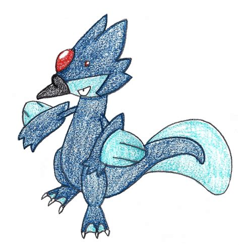 golduck evolution - adopted by FrozenFeather on deviantART