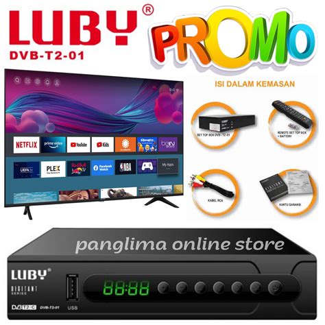 Set Top Box Digital DVB T2 01 STB Digital Luby Siaran Digital Resmi