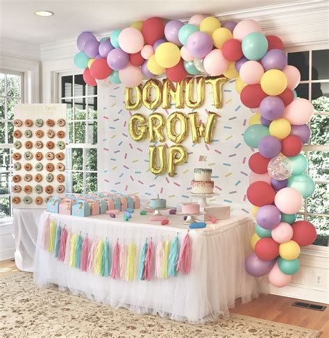 Donut Party Donut Birthday Parties Donut Themed Birthday Party