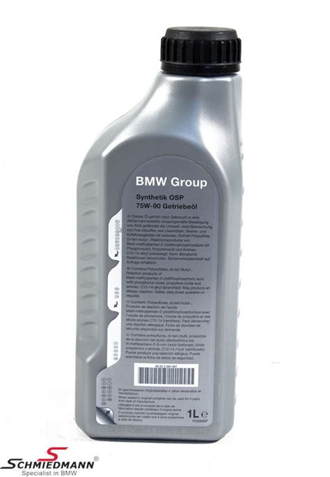 Differential oil OSP synthetic 75W-90, original BMW 1,0 liter can ...