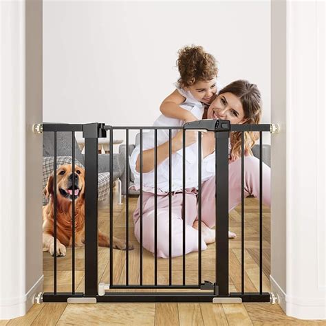 Buy Ottolives Metal Baby Gate Pet Gate Inch Extra Wide Pressure