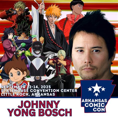 Arkansas - JOHNNY YONG BOSCH - GUEST SPOTLIGHT ARKANSAS COMIC CON