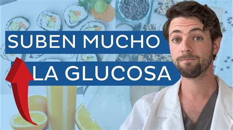 8 ALIMENTOS que SUBEN MUCHO la GLUCOSA los conocías YouTube