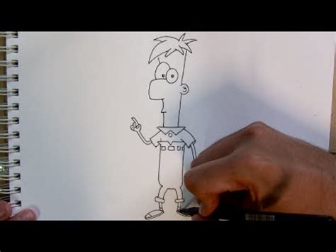 Como Desenhar O Ferb Fletcher Passo A Passo Do Phineas E Ferb YouTube