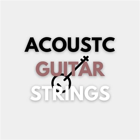 acoustic guitar strings – Medium