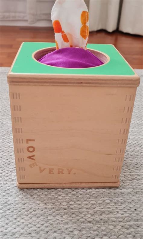 Lovevery Tissue Box Hobbies Toys Toys Games On Carousell