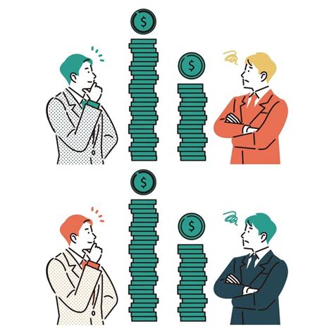premium vector  cartoon   man   suit   numbers