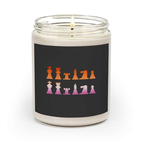 Lesbian Chess Player LGBTQ LGBT Gay Pride Chess Scented Candles Sold By GeorgeCarroll28529 SKU