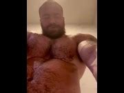 Wes Norton Big Dick Hairy Bodybuilder Hot Shower Video Onlyfansbeefbeast Beefy Hung Musclebear