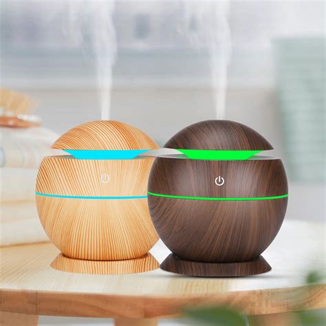 Ultrasonic Aroma Air Humidifier Aromatherapy Diffuser Essential Oil LED