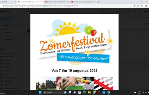 Zomerfestival In Beuningen Senioren Genieten Van Een Scala Aan