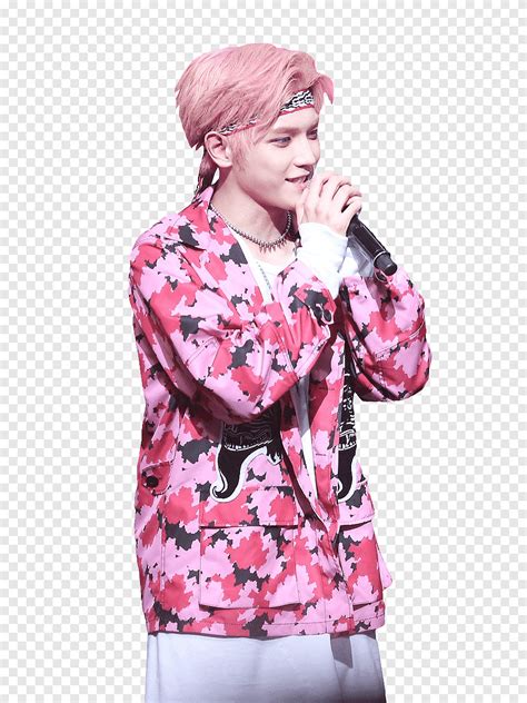 Taeyong Nct Ng I N Ng C M Micro Kh Ng D Y M U En I Di N Png