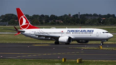 Turkish Airlines B38M TC LCO AviaShots Konrad Wyszynski Flickr