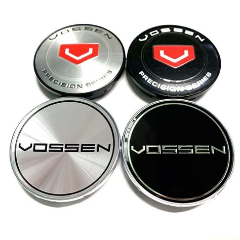 Pc Mm Vossen Silver Sticker Car Modified Wheel Center Cover Rim Hub