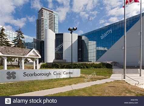 Scarborough Civic Centre at the Scarborough Town Centre in Toronto ...