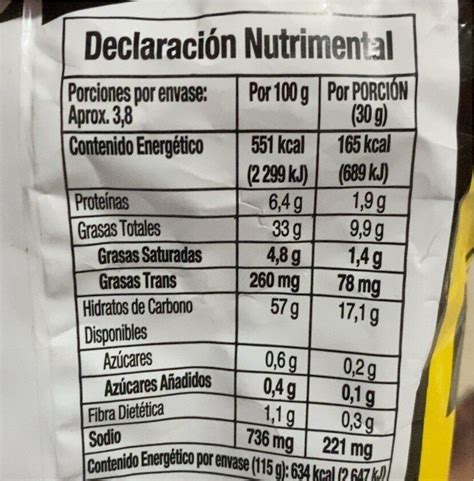 Datos Nutricionales De Los Cheetos Picantes Cheetos Flamin Hot