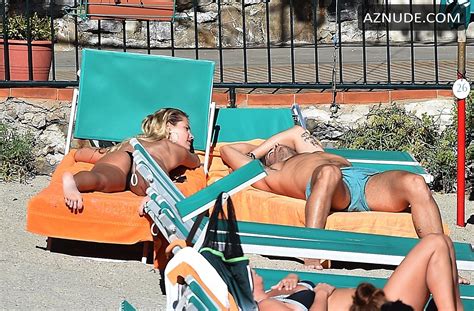 Yasmin Brunet Boob Slip By The Sea In Portofino Aznude