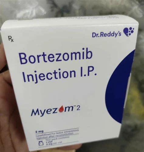 Myezom Bortezomib For Injection Mg Dr Reddy Vial At Rs Vial