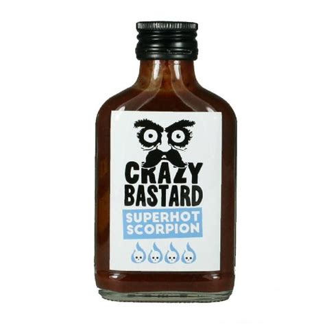 Crazy Bastard Super Hot Scorpion 100 Ml American Corner B2B