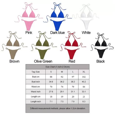 Ensemble Maillot De Bain Bikini Taille Haute Vert Olive Pour Femme Look Plage Eur