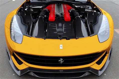 Ferrari F12 Berlinetta Carbon Fiber Engine Room Panels And Air Box