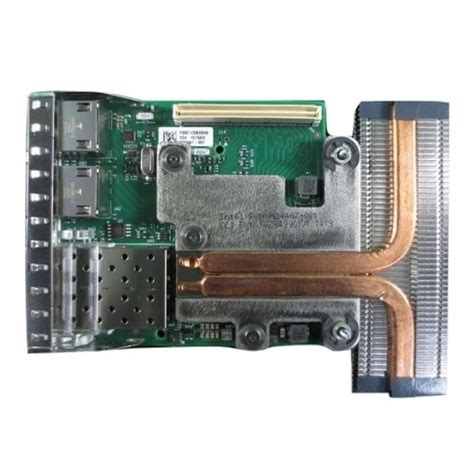 Carte réseau Dell Intel X710 X710 DA2 double port 10 Go SFP OCP 3 0