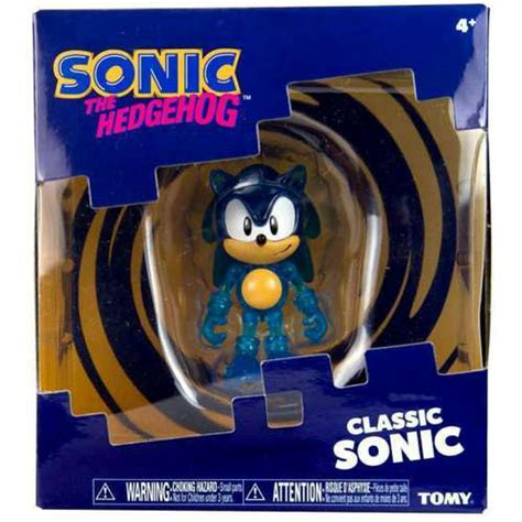 Tomy Sega Sonic The Hedgehog Classic 1991 Sonic Translucent Clear